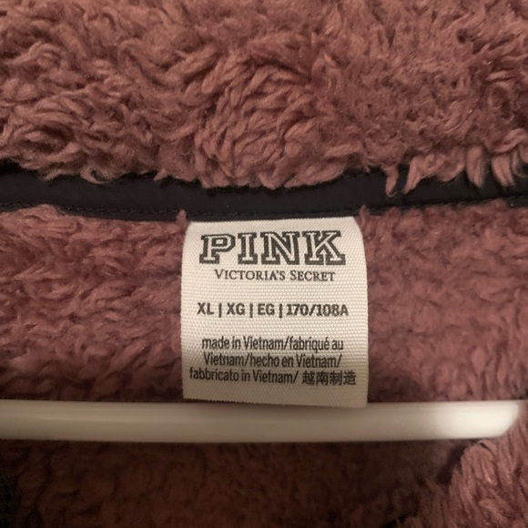 PINK Sherpa Pullover - Picture 2 of 2